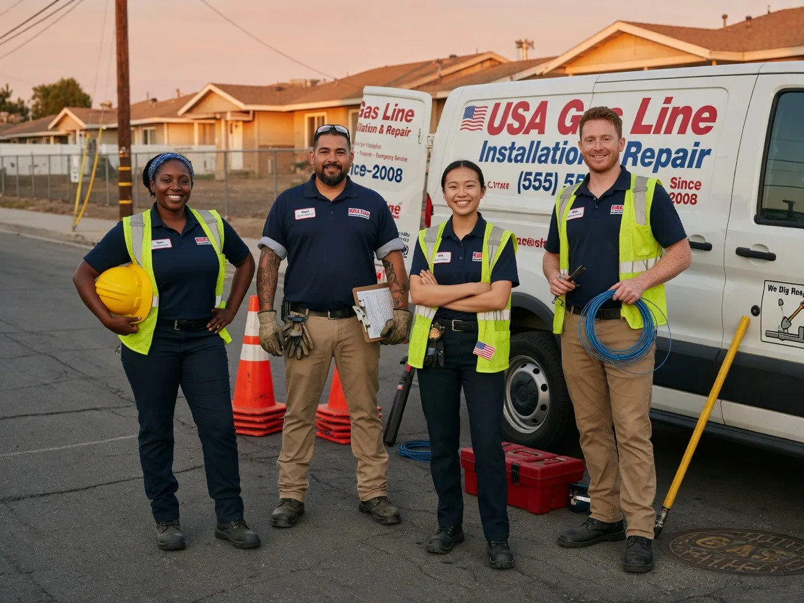 Gas Line Installation company in Burke, SD